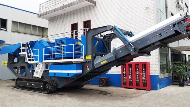 Мобильная щековая дробильная установка ACE AMJ750